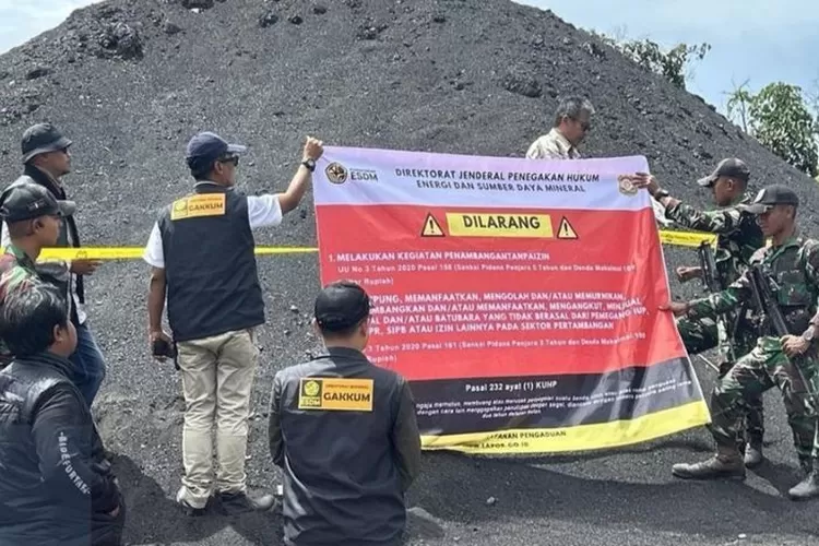Penegakan Hukum Tambang Ilegal Berhasil Amankan 70.000 Ton Batu Bara, Siap Dilelang untuk Penerimaan Negara
