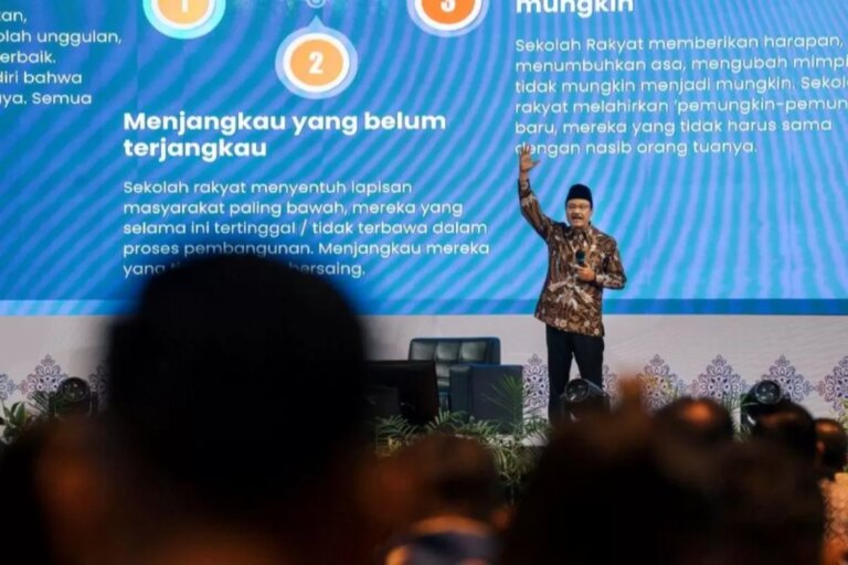 Dukungan Kepala Daerah Penentu Keberhasilan Sekolah Rakyat