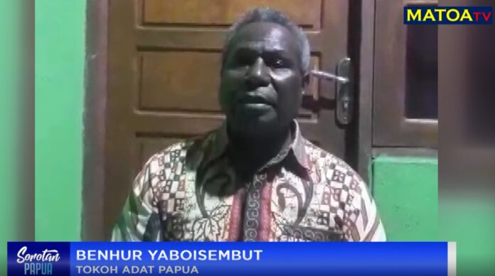 Ketua Lembaga Masyarakat Adat MOI Dukung Pemerintah Lakukan Penertiban Tambang Ilegal di Papua