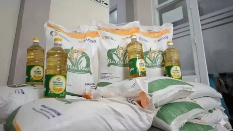 Bantuan Pangan Disiapkan, Beras dan Minyak Goreng Disalurkan Jelang Ramadan