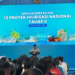 Peresmian 13 Proyek Hilirisasi Perkuat Ekosistem Industri Nasional