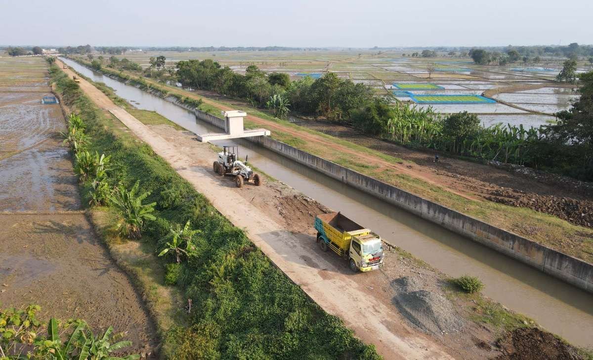 Modernisasi Infrastruktur Irigasi Melalui Pendekatan 3T Perkuat Sektor Pertanian