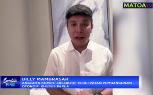 Dua Tahun Prabowo-Gibran, Billy Mambrasar: MBG Jadi Harapan Baru Masa Depan Anak Papua