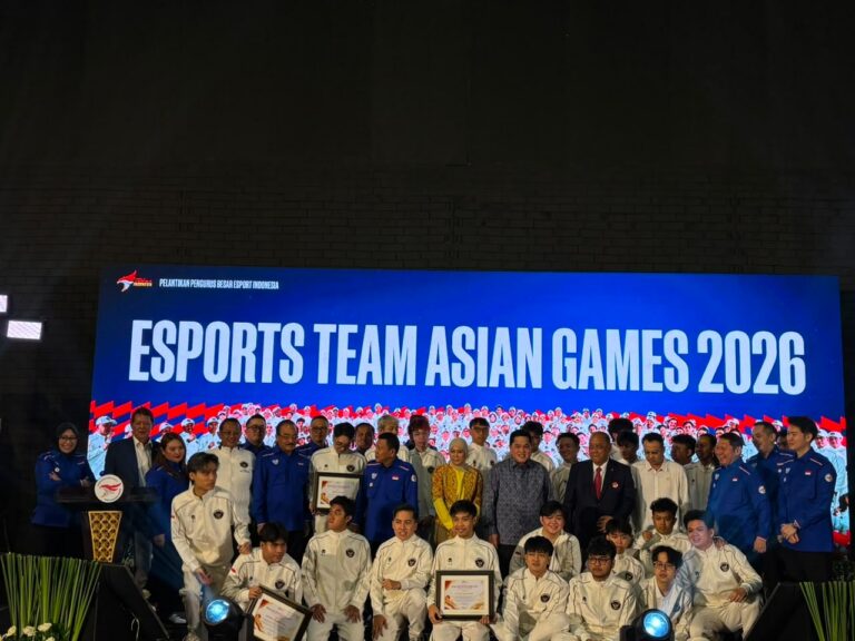 Herindra Lantik Pengurus PB ESI 2026-2030, Timnas Pokémon UNITE-MLBB Dapat Penghargaan